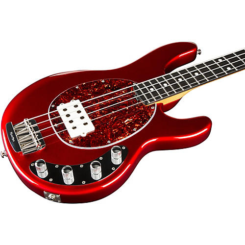 Ernie Ball Music Man StingRay Special H Electric Bass Guitar Black and Chrome - musicians--Friend