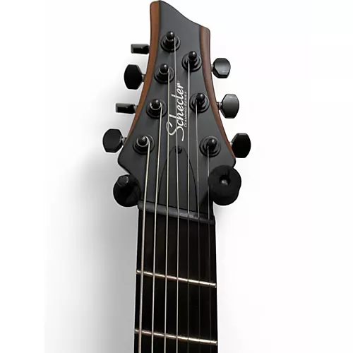 Used Schecter Guitar Research C7 ROB SCALLON SATIN DARK ROAST Solid Body Electric Guitar SATIN DARK ROAST - musicians--Friend