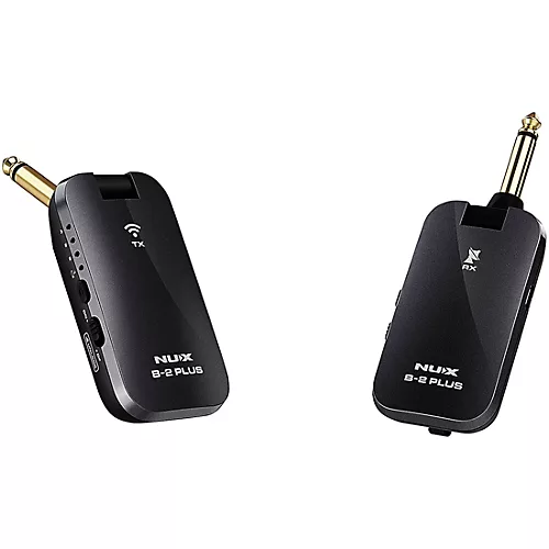 NUX B-2 PLUS 2.4gHz Guitar Wireless System Black - musicians--Friend