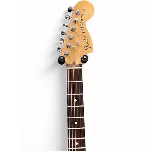 Used Fender American Special Stratocaster Black Solid Body Electric Guitar Black - musicians--Friend