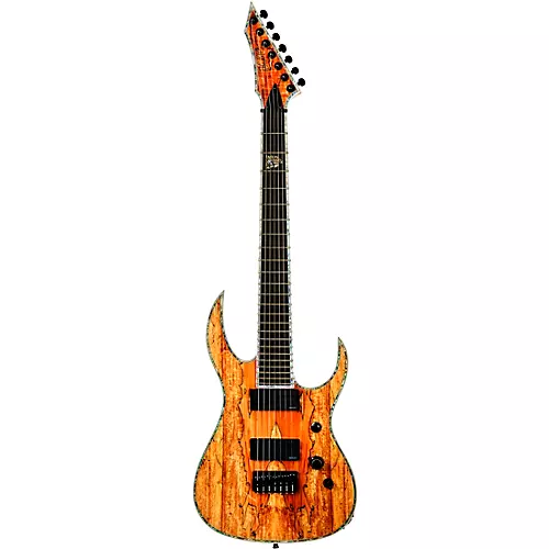 B.C. Rich Shredzilla Extreme 7-String Electric Guitar Spalted Maple - musicians--Friend