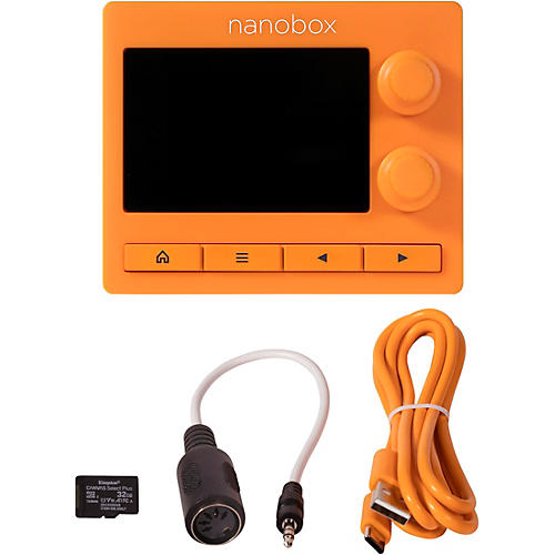 1010music Nanobox Tangerine Sampler Module - musicians--Friend
