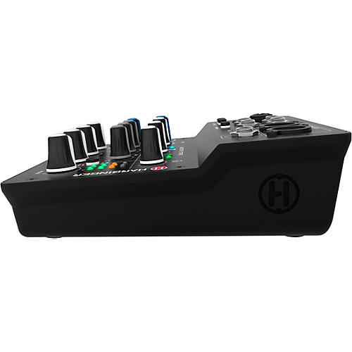 Harbinger LV7 7-Channel Analog Mixer With Gator Mixer Bag and Cables - musicians--Friend