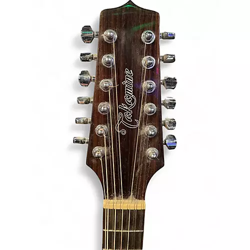 Used Takamine GD30CE-12 Natural 12 String Acoustic Electric Guitar Natural - musicians--Friend