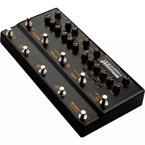 NUX TRIDENT NME-5 Guitar Processor With Amps, IR Loader, FX and Phrase Looper Black - musicians--Friend