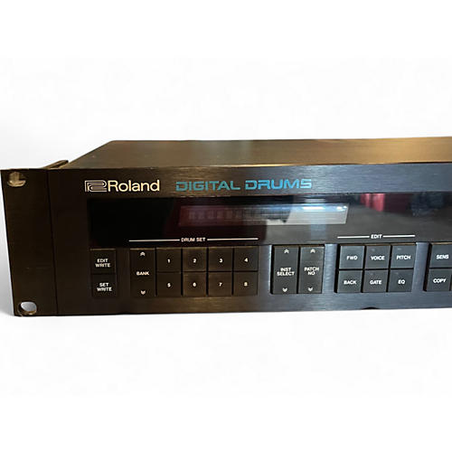 Used 1980s Roland DDR-30 Alpha Drum Electric Drum Module - musicians--Friend