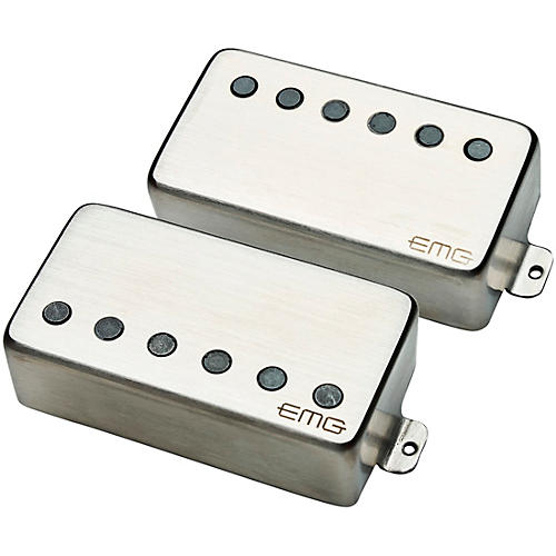 EMG 57/66 TW Dual Mode Pickup Set Black Metal - musicians--Friend