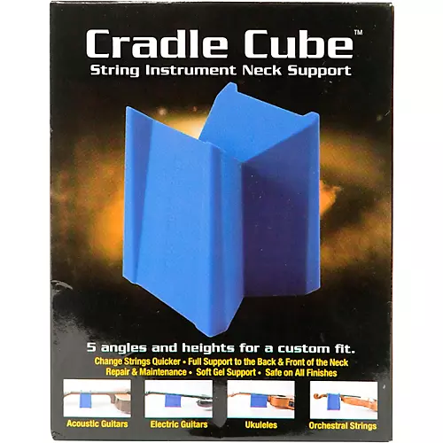 Music Nomad Cradle Cube Neck Support for All Stringed Instruments - musicians--Friend