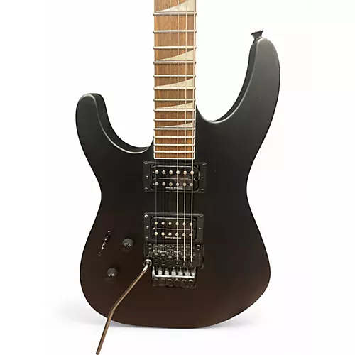 Used Jackson SLX LH Black Electric Guitar Black - musicians--Friend