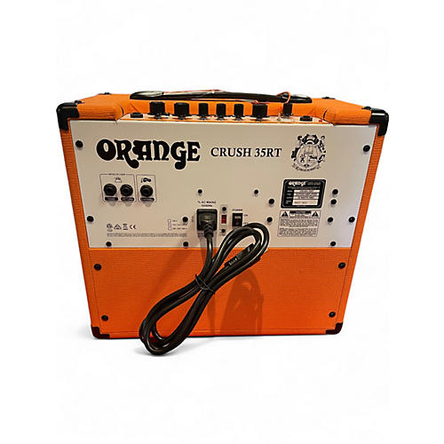 Used Orange Amplifiers Crush 35RT Guitar Combo Amp - musicians--Friend