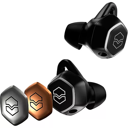 Open-Box V-MODA Hexamove Pro True Wireless Earbuds Condition 1 - Mint Black - musicians--Friend