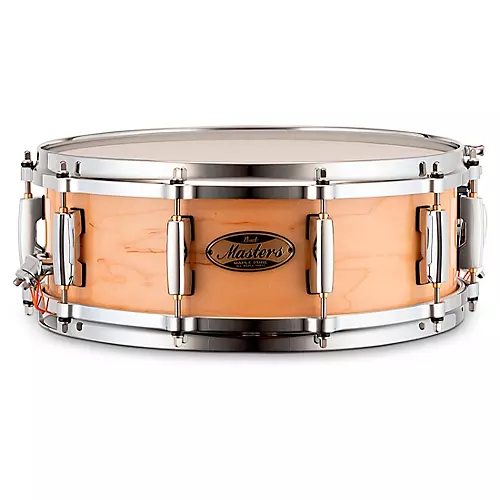 Pearl Masters Maple Pure Snare Drum 14 x 6.5 in. Black Oyster Swirl - musicians--Friend