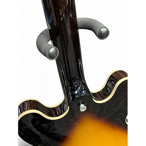 Used 2024 Gibson ES335 2 Tone Sunburst Hollow Body Electric Guitar 2 Tone Sunburst - musicians--Friend