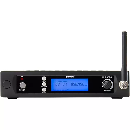 Gemini UHF-6100M Single Handheld Wireless System, 512 -537.5mHz - musicians--Friend