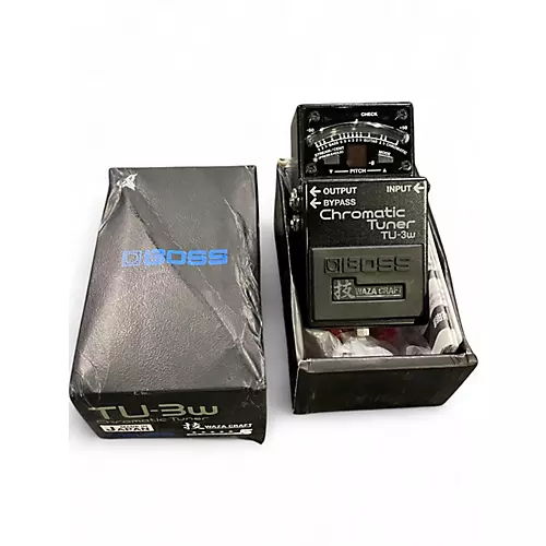 Used BOSS TU3W Waza Craft Chromatic Tuner Pedal - musicians--Friend