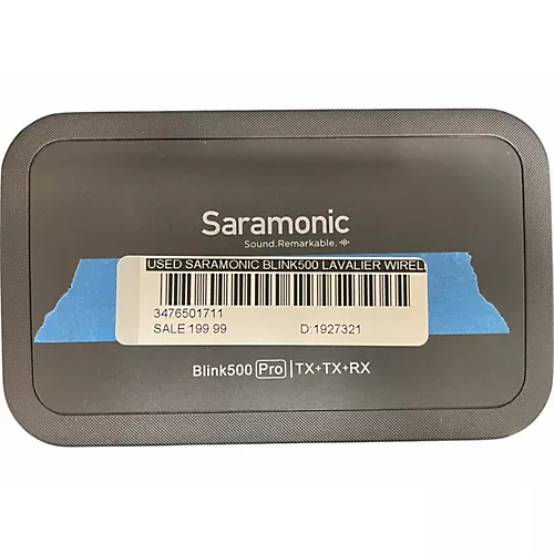 Used Saramonic BLINK500 Lavalier Wireless System - musicians--Friend