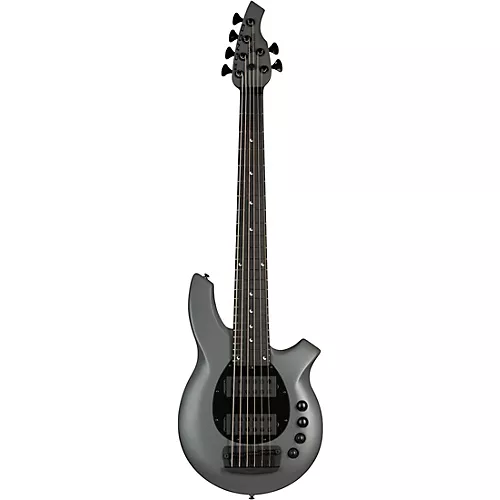 Ernie Ball Music Man Bongo 6 HH 6-String Bass Guitar Blood Orange - musicians--Friend
