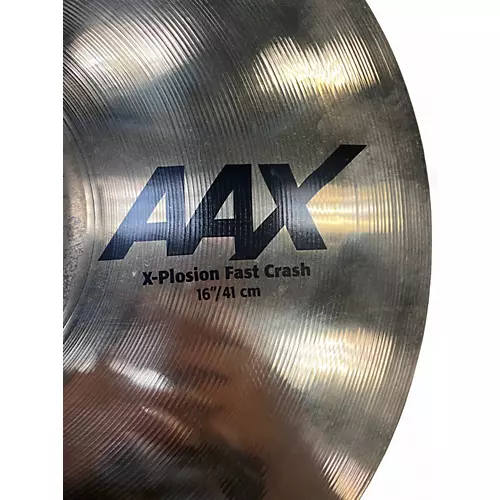 Used SABIAN 16in AAX Xplosion Fast Crash Cymbal 36 - musicians--Friend