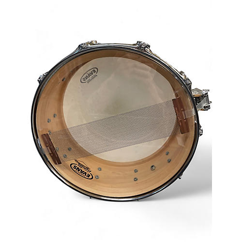 Used 2006 DW 5X14 Collector's Series Maple Snare Natural Drum Natural 8 - musicians--Friend