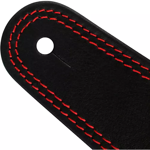RICHTER Springbreak I Nappa Guitar Strap Black/Violet 2.75 in. - musicians--Friend