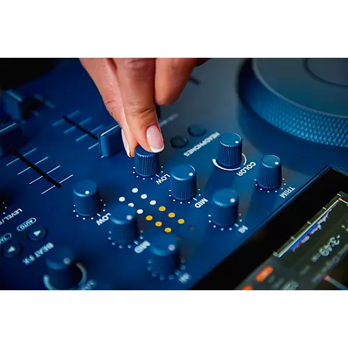 AlphaTheta OMNIS-DUO Wireless Portable All-in-One DJ System Blue - musicians--Friend