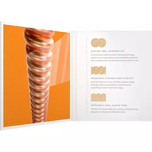 D'Addario XS Mandolin Phosphor Bronze Strings (11-40) - musicians--Friend