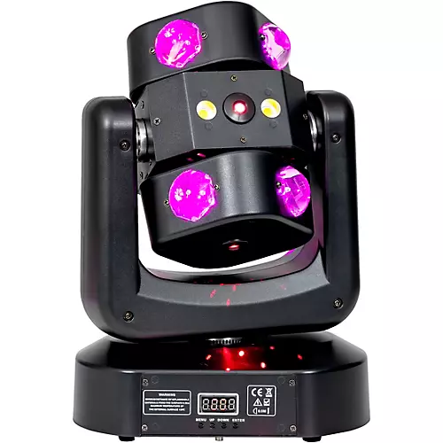 ColorKey Droid FX Multi-Effect Moving Head With Multicolor LED Beams & Lasers - musicians--Friend