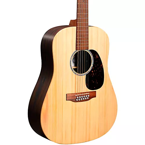 Martin DX2E 12-String X Series Rosewood Dreadnought Acoustic-Electric Guitar Natural - musicians--Friend