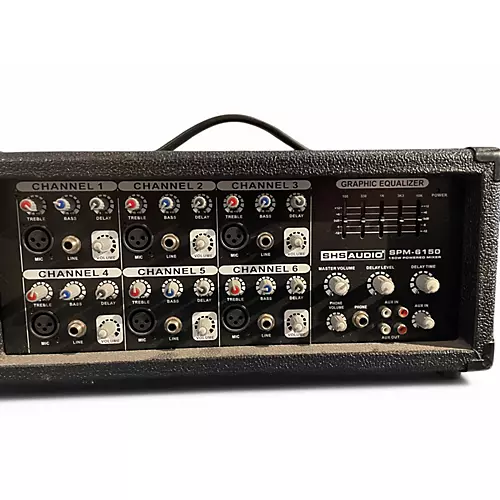 Used SHS Audio SPM-6150 Powered Mixer - musicians--Friend