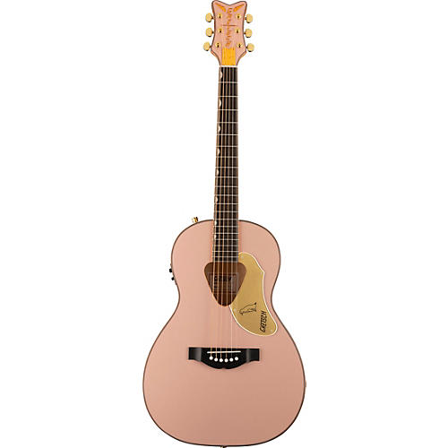 Gretsch Guitars G5021WPE Rancher Penguin Parlor Acoustic-Electric Guitar Shell Pink - musicians--Friend
