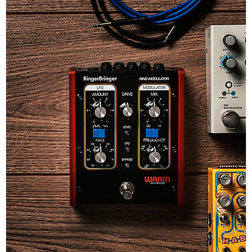 Warm Audio RingerBringer Ring Modulator Effects Pedal Black - musicians--Friend