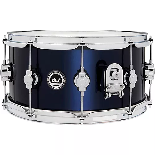 DW DWe Wireless Acoustic/Electronic Convertible Snare Drum 14 x 5 in. Lacquer Custom Specialty Black Cherry Metallic - musicians--Friend