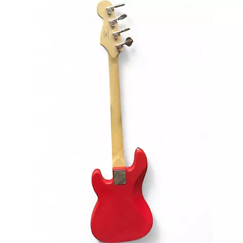 Used Squier MINI P BASS Dakota Red Electric Bass Guitar Dakota Red - musicians--Friend