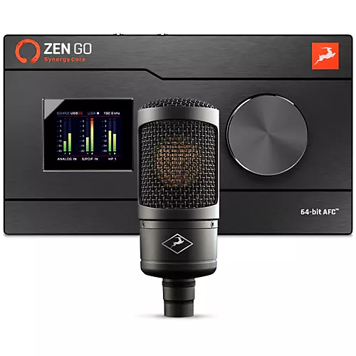 Antelope Audio Zen Go Limited-Edition Recording Bundle With Edge Solo Modeling Microphone - musicians--Friend