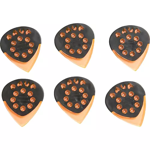 Dava Jazz Grip Gels Small 6-Pack Clear Orange - musicians--Friend