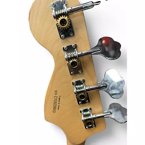 Used Squier Affinity Precision Bass Dakota Red Electric Bass Guitar Dakota Red - musicians--Friend