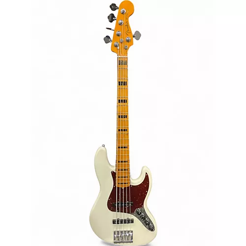 Used Fender American Ultra Jazz Bass V ARCTIC PEARL Electric Bass Guitar ARCTIC PEARL - musicians--Friend