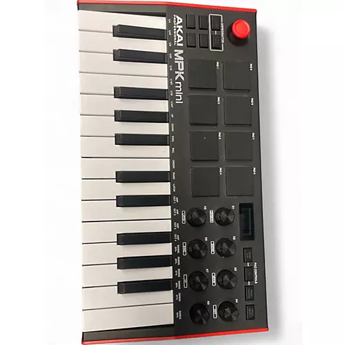 Used Akai Professional MPK Mini MIDI Controller - musicians--Friend