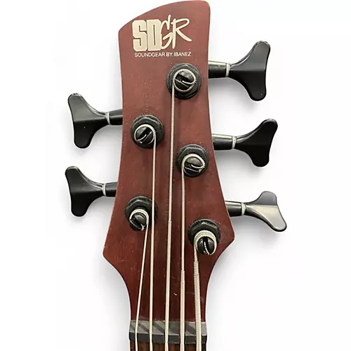 Used Ibanez SR505EL BROWN MAHOGANY Electric Bass Guitar BROWN MAHOGANY - musicians--Friend