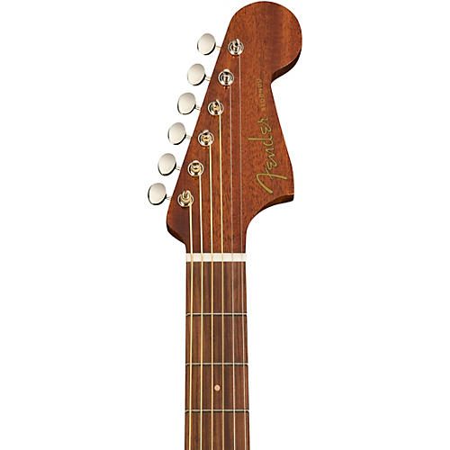 Fender California Redondo Spruce-Mahogany Acoustic-Electric Guitar Aged Cognac Burst - musicians--Friend