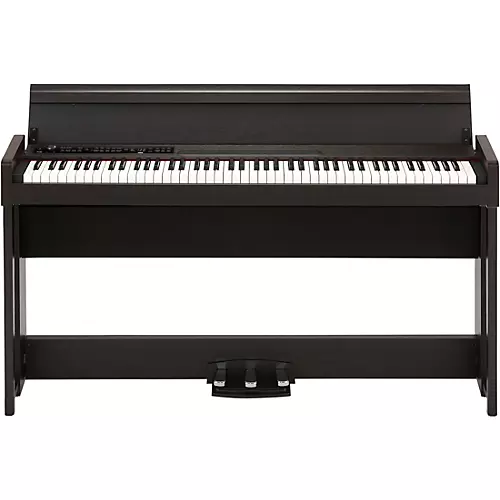 KORG C1 Air Digital Piano With RH3 Action, Bluetooth Audio Receiver Rosewood 88 Key - musicians--Friend