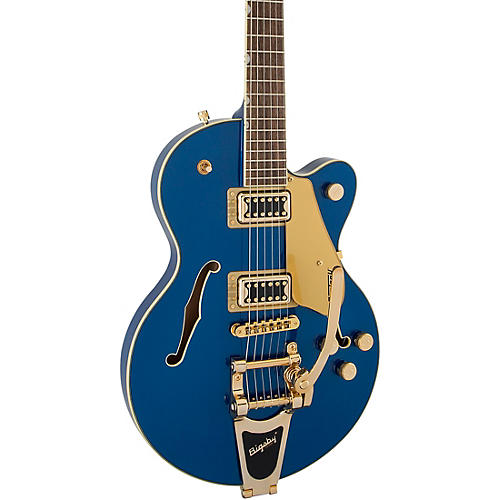 Gretsch Guitars G5655TG Electromatic Center Block Jr. Bigsby Electric Guitar Azure Metallic - musicians--Friend