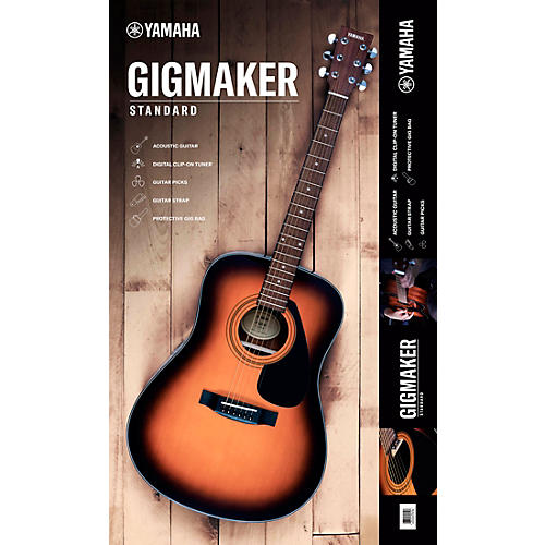 Yamaha GigMaker Acoustic Guitar Pack Natural - musicians--Friend
