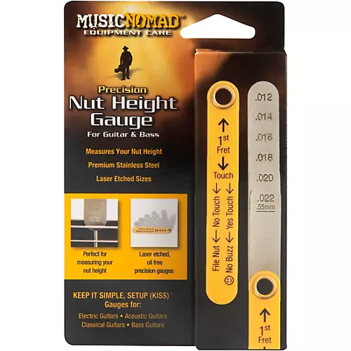 Music Nomad Precision Nut Height Gauge - musicians--Friend