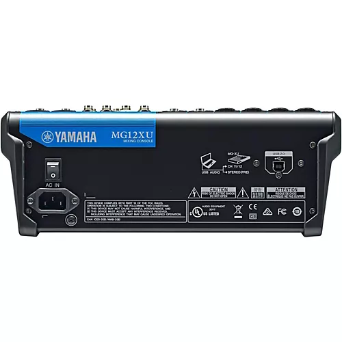 Yamaha MG12XU 12-Channel Mixer With Effects - musicians--Friend