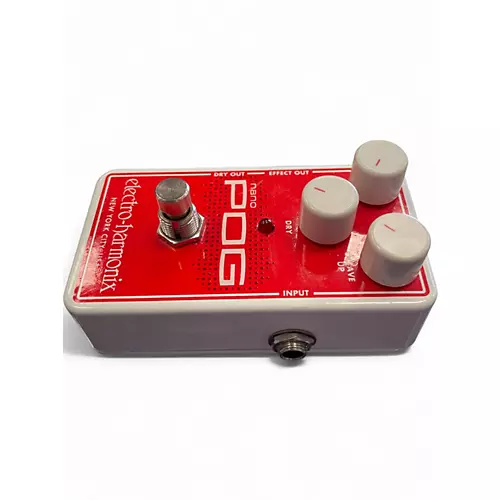 Used Electro-Harmonix Nano POG Polyphonic Octave Generator Effect Pedal - musicians--Friend