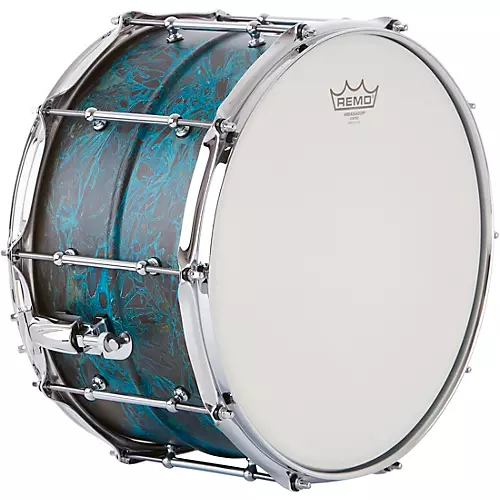 Pork Pie Patina Brass Snare Drum 14 x 8 in. - musicians--Friend