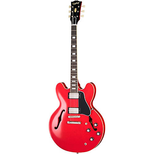 Epiphone 1962 ES-335 Reissue Semi-Hollow Electric Guitar Sixties Cherry - musicians--Friend