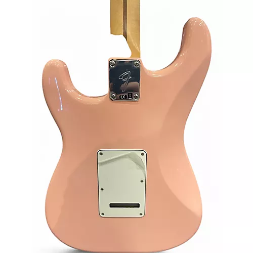 Used 2019 Fender Player Stratocaster Shell Pink Solid Body Electric Guitar Shell Pink - musicians--Friend