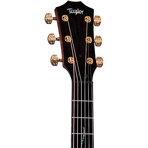 Taylor Custom Adirondack Spruce-Indian Rosewood Grand Auditorium Acoustic-Electric Guitar Natural - musicians--Friend